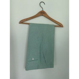 (3/$15)Tommy Hilfiger Boys Green Dress Pants (14)